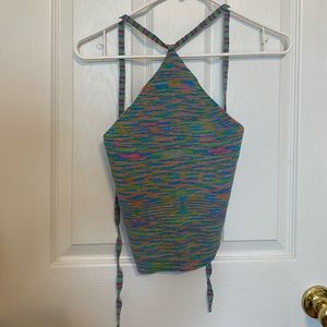 Boohoo knit halter Top